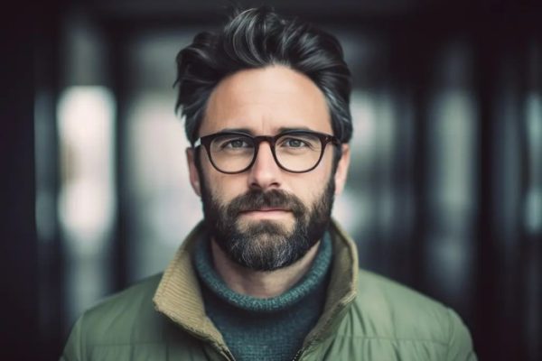 Round glasses mens fashion