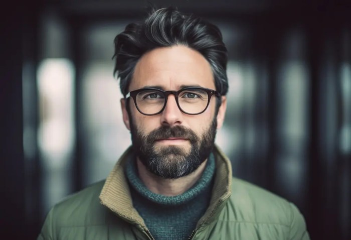 Round glasses mens fashion