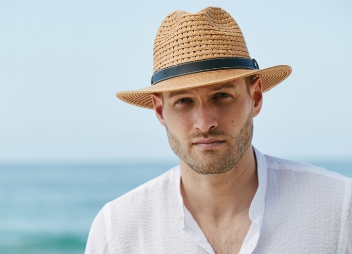 Mens sun hat fashion