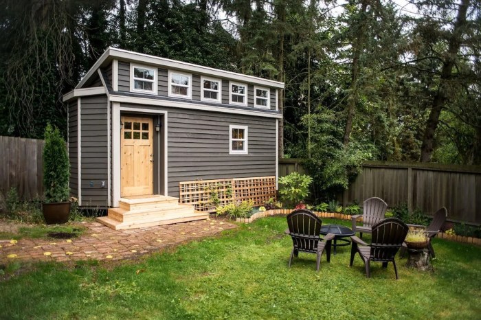 Tiny house rent to own